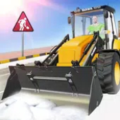 铲雪机模拟器Snow Excavator Simulator